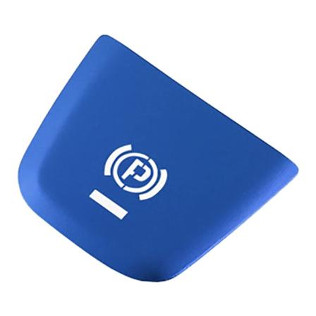 Auton käsijarrun käsijarrun koristekansi P-painikkeen tarra - 2014-2020 sininen