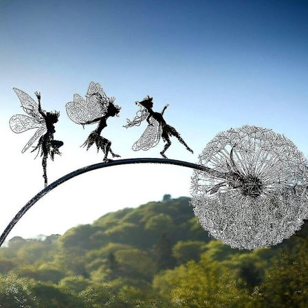 Fe Have Skulpturer Pæl Feer Dans TypeB