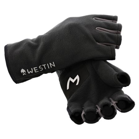 Westin HLF Fleece Gloves Carbon Black - M