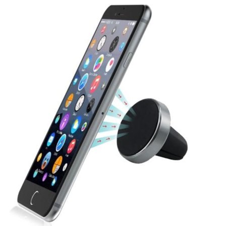 Magnetic Vent Mount bilhållare, svart/silver