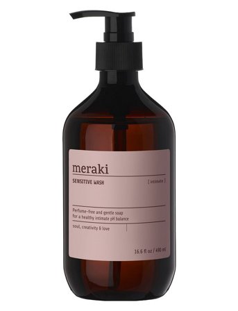 meraki Sensitive Wash, Intimate - Nude - 490 ml