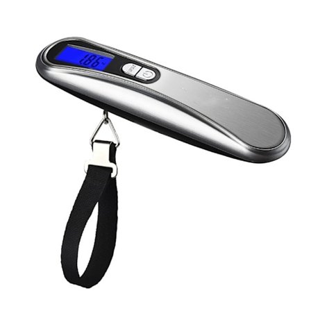 (Sølv) Elektronisk Reisebagasjevekt MYCARBON Bærbar Koff