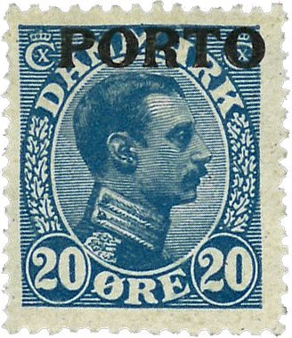 Danmark 1921 - Portomærke AFA 5 - Ubrugt