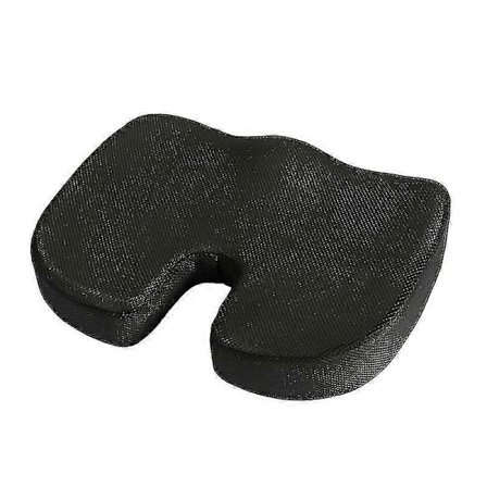 Ortopedisk Pute Sittepute - Sklisikker Minnefoam Coccyx Pute For Halebensplager - Kontorstol C