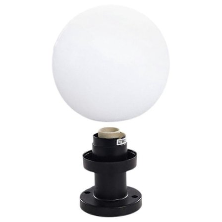 Ulkokäyttöön tarkoitettu pylväsvalaisin Ulkopylväsvalaisin Yhteensopiva puutarhakoristeen kanssa 38.00X25.00X25.00CM Valkoinen valaistus 1kpl