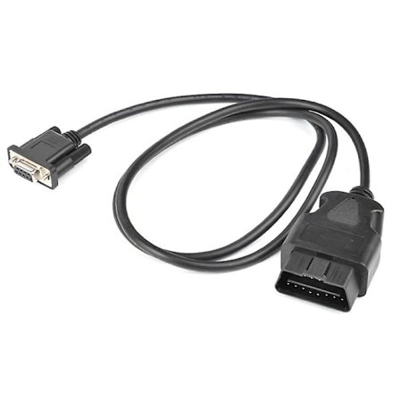 OBD USB VAG Interface OBD2 16-stifts till DB9 RS232 Kabel för Bildiagnostisk Adapter