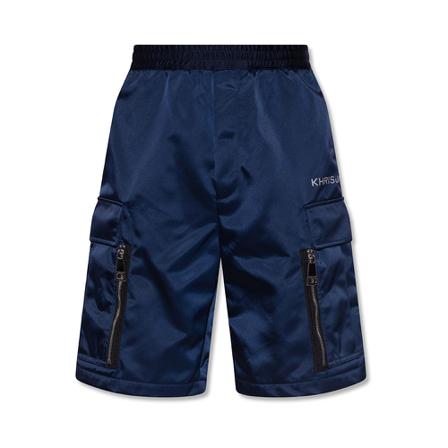 Khrisjoy Shorts with logo Blå, Herre Chino Shorts