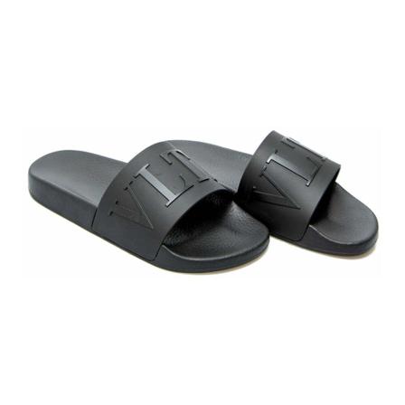 Valentino Garavani Sliders , Zwart , Heren , Maat: 40 EU