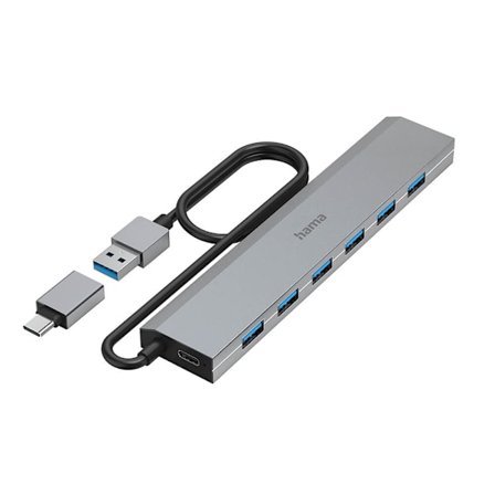 USB Hub 7 Ports incl. Power Supply Unit