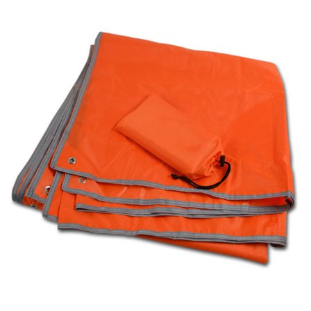 Udendørs Picnic Tæppe Fortykke Oxford Klud Vandtæt Multifunktion Udendørs Gulv Tæppe til Udendørs Camping Picnic Telt Orange 150x210cm / 59.1x82.7in
