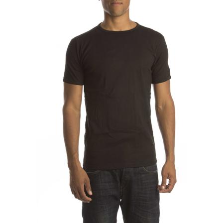 Petrol T-Shirt Basic Round Neck ( 4pack) , Zwart , Heren , Maat: M
