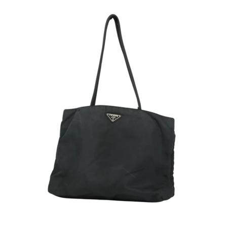 Prada Vintage Pre-owned Nylon prada-Tass , Zwart , unisex , Maat: ONE Size Vintage Tassen