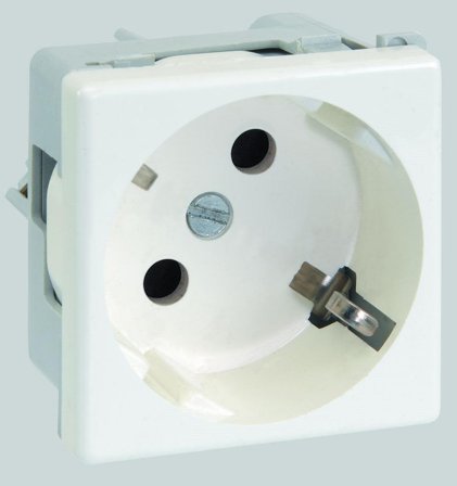 Elit 1172429 Uttag 1-vägs, jordad, Strömbrytare & vägguttag