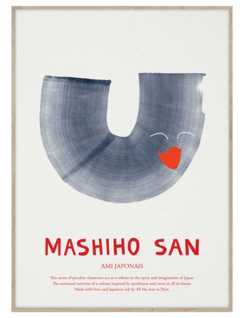 Mashiho San, 50X70 Patterned MADO
