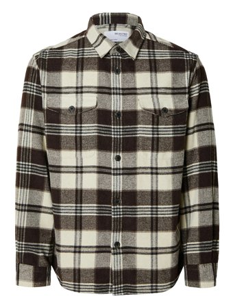 Selected | Slhrlxpablo Wool Blend Overshirt | S