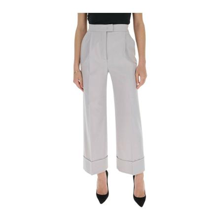 Alberta Ferretti, trousers Grijs, Dames, Maat:S
