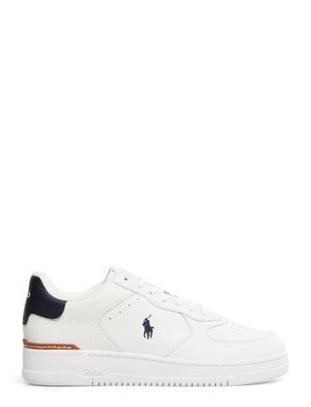 Polo Ralph Lauren Masters Court Leather Sneaker - White - 46
