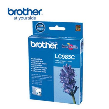 Brother Bläckpatron, LC985 C, LC-985C, Innobella , cyan, singelförpackning - Lyreco - Toner och bläck - Bläckpatroner - Bläckpatroner Brother