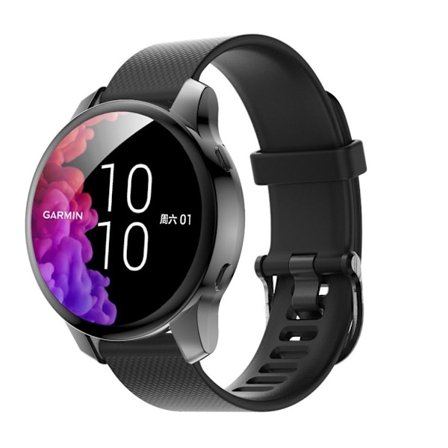 Garmin Venu Skal med skärmskydd - Svart