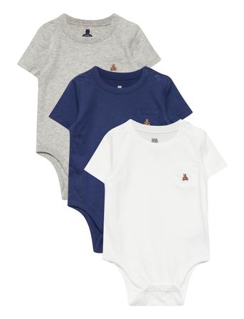 Baby 100% Organic Cotton Mix And Match Bodysuit Bodies Short-sleeved Multi/mønstret GAP