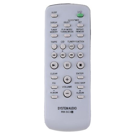 Kaukosäädin Rm-sc30 Rm-sc31rm-sc50 Rm-sc55 Mhc-rg222 Mhc-rg221 [DB]