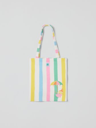 Polarn O. Pyret - Moomin tote bag - Onesize - Childrenswear - white