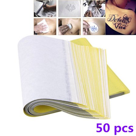 50 ark tatuering A4-papper