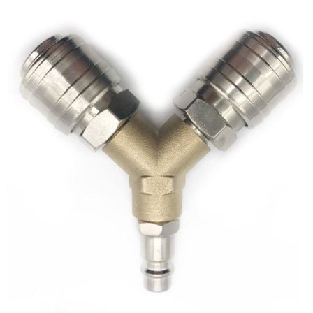 Trykkluftfordeler, trykkluftkobling 1/4 Quick