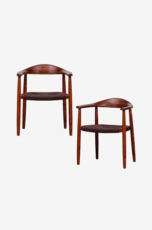 vtwonen - Embrace ruokapöydän tuoli - 2 kpl:n sarja - Ruskea - Tuolit - - Homeroom