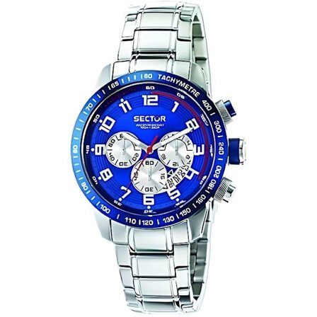 Kello - Sector - 850 - Kronografi - Teräsranneke - Vedenpitävyys 10 Atm