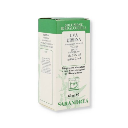 Sarandrea Uva Ursina Tintura Madre 60ml