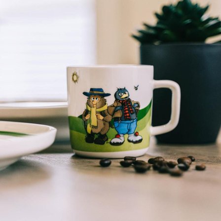 Flåklypa Barneservise Ludvig-og-Solan Porselen 3-deler