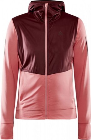 Craft Women's Adv Charge Jersey Hood Jacket Women unlined workout jackets Orange XS