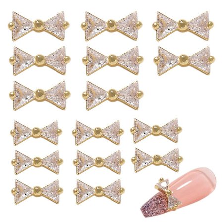 Kynsikoristeet Strassit Kynnet Rusetti Strassit Akryylikynnet Tekokynsitaide Koristeet Juhlapyhiin 16kpl