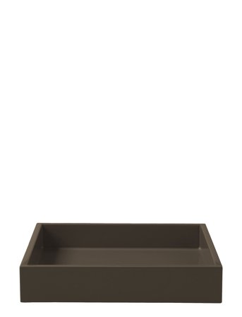 Mojoo Lux Lak Bakke - Brown - 19X19X3.5CM