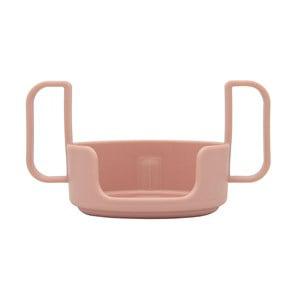 Design Letters Pink Titan Drinking Glass Handle One Size - Tableware - One size - Pink - Mädchen