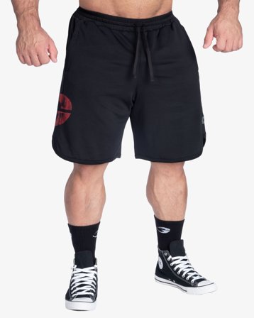 Gasp Inc Mesh Shorts, Black/Red - Träningsshorts herr - XL