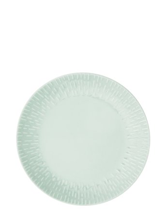 Confetti Lunch Plate W/Relief 1 Pcs . Giftbox Green Aida