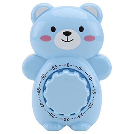 Mekanisk Kjøkken Timer Nedtellingstimer Tegneserie Bjørn Form Egg Timer 60 Min