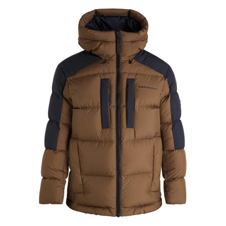 Peak Performance, Rivel seasonal Jacket Bruin, Heren, Maat:L,polyester