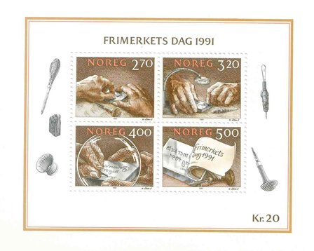 Norge - AFA 1068-71 - Miniark - Postfrisk