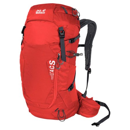 Jack Wolfskin Crosstrail 28 Lt hiking backpacks Red OneSize