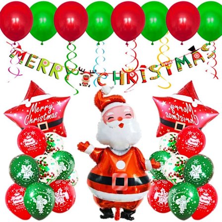 Christmas Ballon Garland Arch Kit God Juldekoration