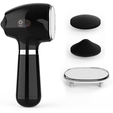 Elektrisk fotfil, portabel elektrisk fotfil, fotfil, pedikyr, tar bort hård, sprucken, torr, död hud, 3 rullar