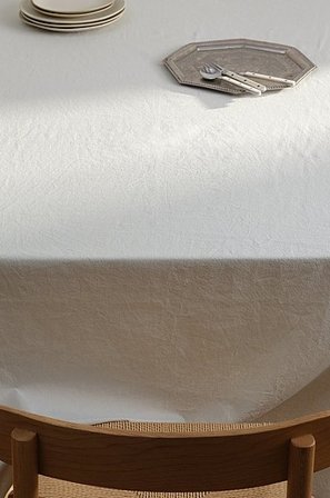 Jotex - Obrus z Mieszanki Lnu Szary - LINUS - Kup Obrusy firmy Jotex