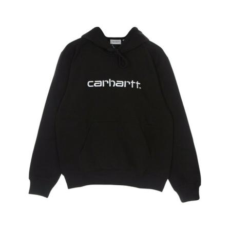 Carhartt Wip, Hoodies Zwart, Heren, Maat:XL