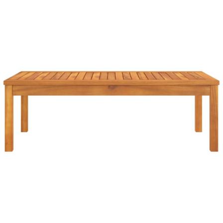 Vidaxl Soffbord 100x50x33 Cm Massivt Akaciaträ Brun