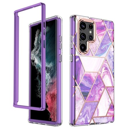 Cosmo-sarjan suojakotelo Samsung Galaxy S23 Ultra 5g:lle (julkaistu 2023), ohut, tyylikäs ja suojaava kokovartalokotelo sisäänrakennetulla 