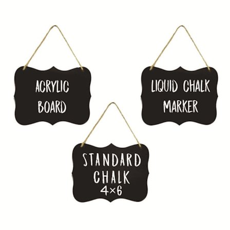 Mini tavle tavle meldingsetikett