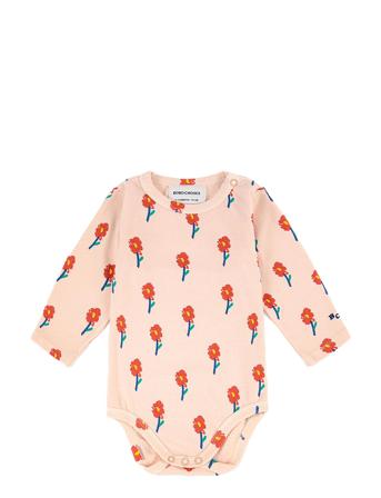 Flowers All Over Long Sleeve Body Bodies Long-sleeved Multi/mønstret Bobo Choses